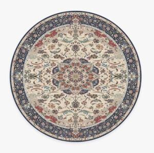 Ruggable Sima Royal Blue Round Rug Cover ONLY - 6ft Round